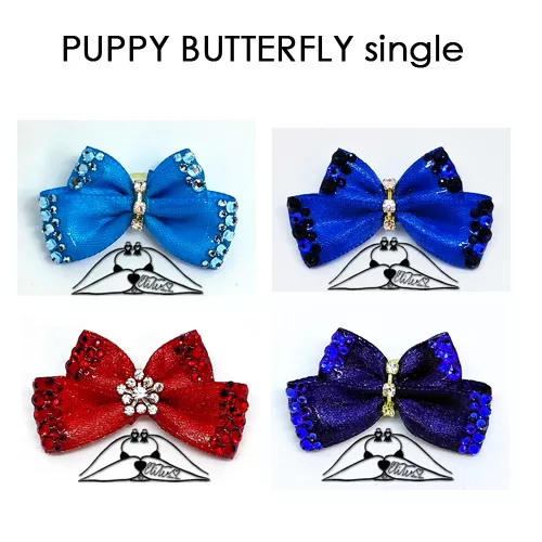 PUPPY BUTTERFLY single
